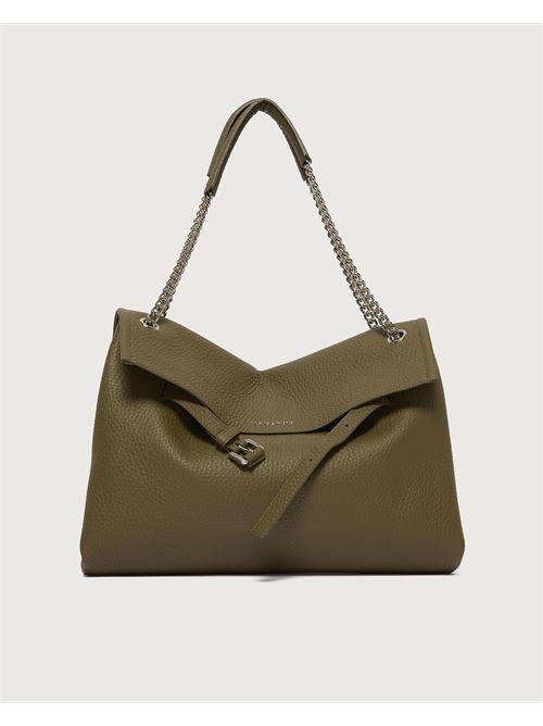 borsa venus soft midi a spalla in pelle martellata Orciani | B02212 SOFOA